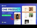 How To Build Shopify One Product Store with Dawn Theme 2025