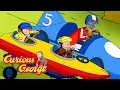 Download Lagu The Crazy Go-Kart Race - Full Episode  🐵 Curious George 🐵 Kids Cartoon 🐵 Kids Movies