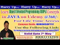 Learn Object Oriented Programming OOPs Concepts In JAVA on Udemy 360 -