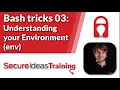 Bash tricks 03 Understanding your Environment env