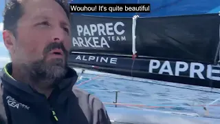 Vendee Globe Day 21 Ondoard Report Indian Ocean headed Kerguelens. Yoann Leads from Charlie more