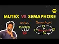 Mutex VS Semaphore In C