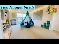 Nugget Comfort couch builds with 2 nuggets