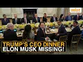 Download Lagu Trump Hosts Tech Titans At White House Dinner | Zuckerberg, Cook, Gates, Altman, Pichai Attend