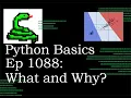 Python Basics Tutorial Live Between the What and The Why Machine Learning Journey