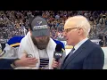 Ryan O Reilly swears on live television St Louis blues game 7 Stanley Cup