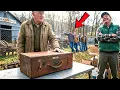 The Auction Laughed at the 55 He Paid for a Rusted Transit Case Then the Compass Settled
