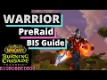 DPS Warrior s Guide to PreRaid BIS in the Burning Crusade WoW TBC Classic Tutorial