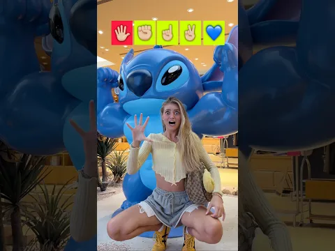 GIANT STITCH🥶💙 Can you repeat it?🖐️