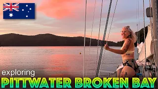 Seeing Wild Wallabys in Australia after Visiting a Waterfall and Soaking In Clifftop Pools