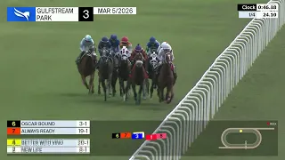 Gulfstream Park March 5 2026 Race 3