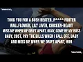 Dominic Fike「Wallflower」[Clean - Lyrics]