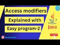 Java Program-2 Mastering Access Modifiers