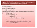 JAVA Ch22 Image Frame