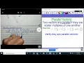 Lesson Parallel Vectors