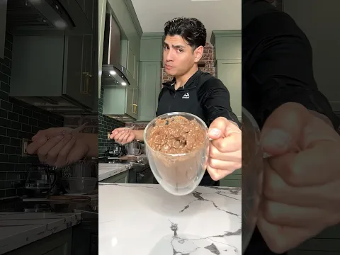 Protein arroz con leche de chocolate