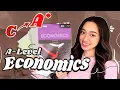 How I went from C to A in ECONOMICS A level tips no one told me