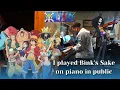 I played Bink's Sake | Bink's Brew | Binks no Sake (One Piece) on piano in public