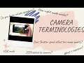 Android Framework - Terminologies used in Camera