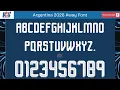 Argentina 2026 World Cup Away Font Free Download