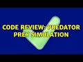 Code Review Predator Prey Simulation 2 Solutions