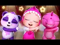 Download Lagu Let's Dance! A Ram Sam Sam | Fun Animal Band 🐵🐸🐼 + MORE | Bubbleee Sing , Dance and Learn !