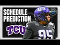 TCU Horned Frogs 2026 SCHEDULE PREDICTIONS
