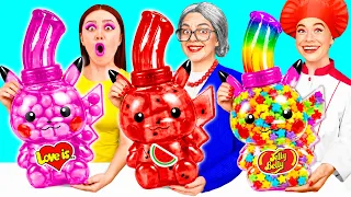 Кулинарный Челлендж: Я против Бабушки | Фантастические Челленджи с Едой от TeenTeam Challenge