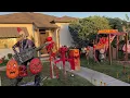 THE ULTIMATE HALLOWEEN YARD DISPLAY  | INSANE HAUNTED HOUSE & ANIMATRONICS FULL TOUR