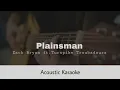 Zach Bryan ft. Turnpike Troubadours - Plainsman (Acoustic Karaoke)
