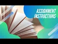 Book Study Assignment Instructions