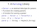 5A 3 A Parsing Library