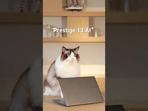 899g is lighter than you think! Prestige 13 AI | MSI India