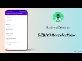 Diffutil Recyclerview Android Studio Tutorial