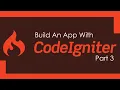 How to set Bootstrap CSS and JS files with Codeigniter-3 Project Part-3
