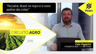 Pecuária: Brasil no topo e o novo xadrez das cotas - Circuito BB Private Agro | BB