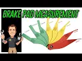 BRAKE PAD THICKNESS Tool