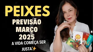 PEIXES ♓️ MARÇO #2025-UMA JORNADA DE SUCESSO ESTÁ A CAMINHO. GRANDES TRANSFORMAÇÕES.#peixes #piscis