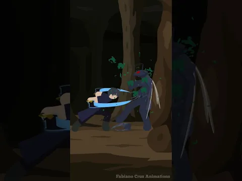 Sung Jinwoo VS The Ant King Stick Fight: Mutilation Lv. MAX #animation #shorts  #sololeveling