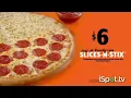 Little Caesars Pizza Slices-N-Stix A Pizza Divided