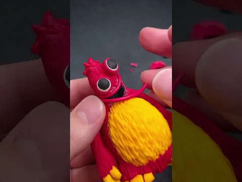 I Gave Chum Chompkins A Mouth From Clay 😱 Poppy Playtime Chapter 5 #shorts