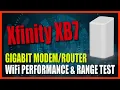 Xfinity XB7 Gigabit Modem Router Real Home WiFi Performance Range Test