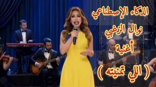 نوال الزغبي   أغنية   اللي تمنيته   الذكاء الإصطناعي  دندنها