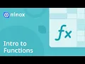 Intro to Functions Basics Ninox Tutorials
