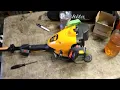 poulan pro pp258tp weed eater carburetor adjustment fuel line routing