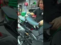 Kawasaki Z1000 detailing maintenance