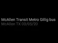 McAllen Transit Metro bus McAllen TX 20