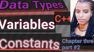 Variables Constants identifier and Data Types and in C Programming chapter three part