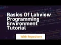 Basics of labview programming environment tutorial