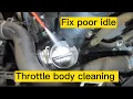 How to clean drive by wire Throttle Body on most KIA Vehicle